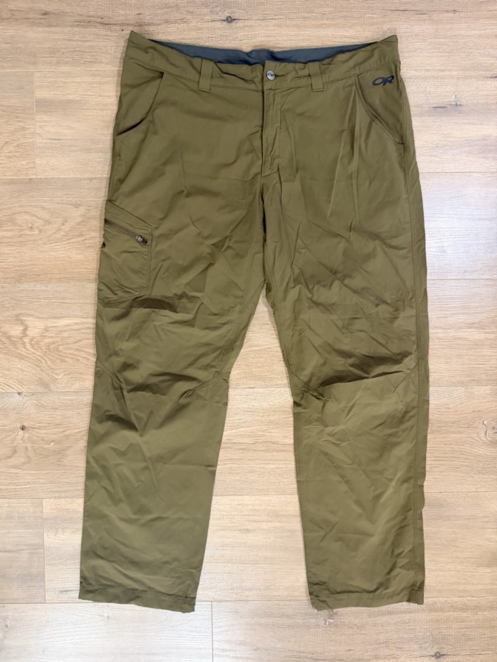 Outdoor Research Pants Mens 38x30 Green Ferrosi Hike Trail Nylon Gorpcore Climb